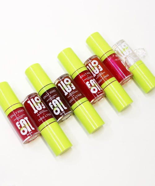 8-pack Vegan Tinted Moisturizing Shimmering Lip Oil Lip Gloss