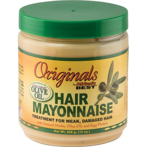 AFRICA'S BEST ORGANICS HAIR MAYONNAISE NATURAL CONDITIONING TREATMENT 177ML/6OZ